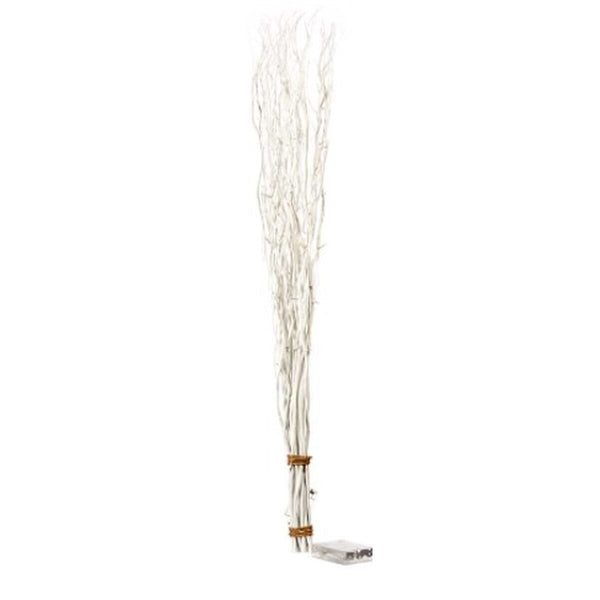 Gift Decor Valkoinen LED-valokimppu, 8 osaa