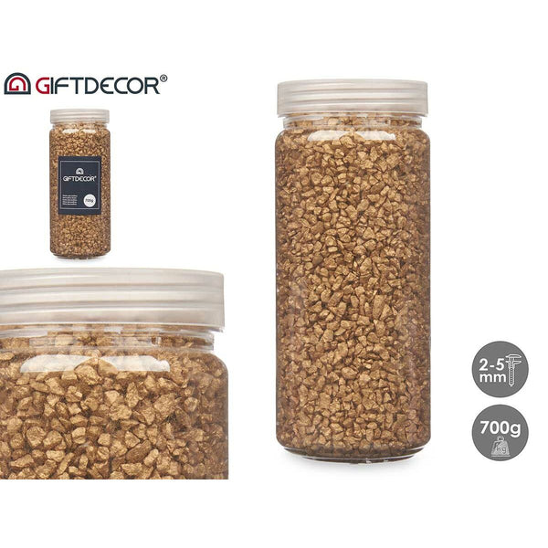 Koristeelliset Kullatut Kivet 700g