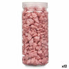 Punaiset koristekivet 10-20 mm, 700 g, 12 osaa