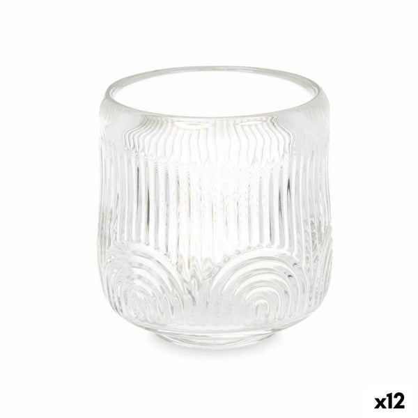 Gift Decor kristalli kynttilänjalka 9 cm, 12 kpl