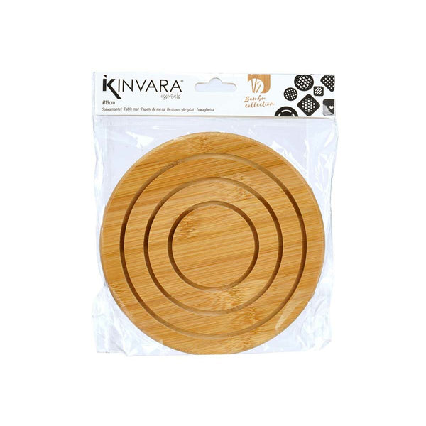 Kinvara Bambu Tabletti Pyöreä 19 cm