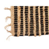 Gift Decor Raita Matto Musta Luonnollinen 60x90 cm