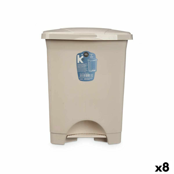 Beige Poljinsanko 10 L Muovinen (8 kpl)