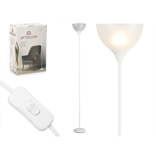Valkoinen Lattialamppu Gift Decor 60 W