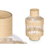 Gift Decor koristepullo lasia ja rottinkia, 6 kpl