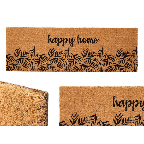 Gift Decor Happy Home Kynnysmatto Kookoskuitu
