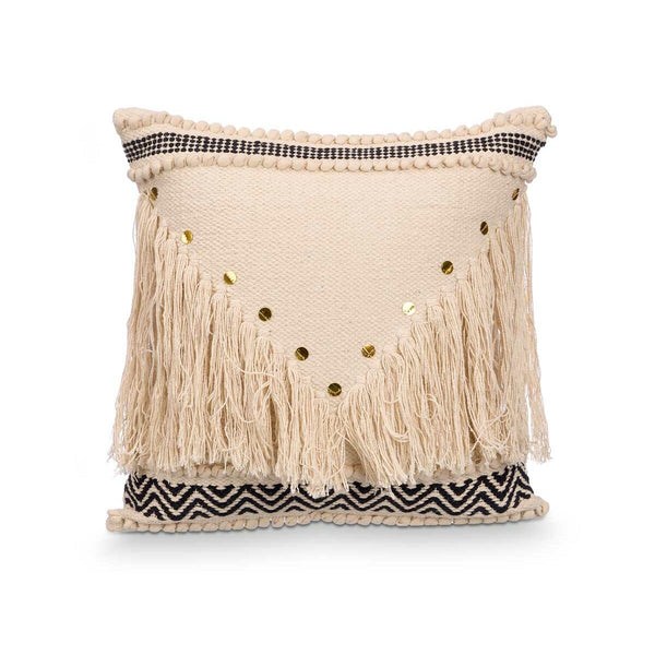 Gift Decor Sisustustyyny Musta Luonnollinen 45x45 cm, 6 kpl