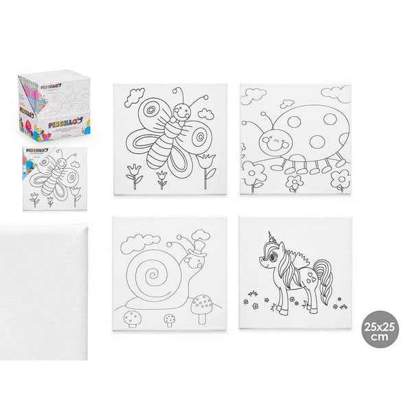 Pincello Lasten Värityskangas 12 osaa