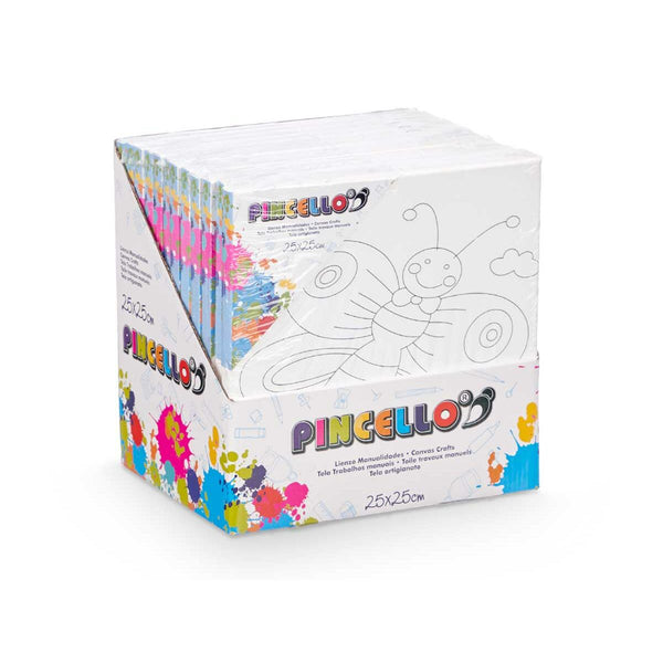 Pincello Lasten Värityskangas 12 osaa