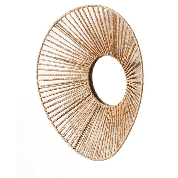 Gift Decor Luonnollinen Ovaali Seinäpeili 4 osaa