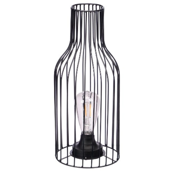 Gift Decor Musta Pöytälamppu Pullo 6-osainen