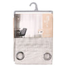 Harmaa Verho Gift Decor 140 x 260 cm Raidat 6 kpl