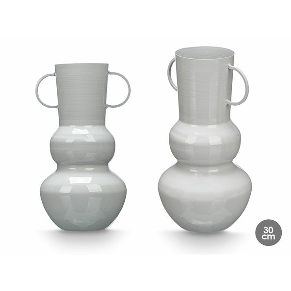 Harmaa Rautamaljakko Gift Decor 17,5 x 30 x 16 cm