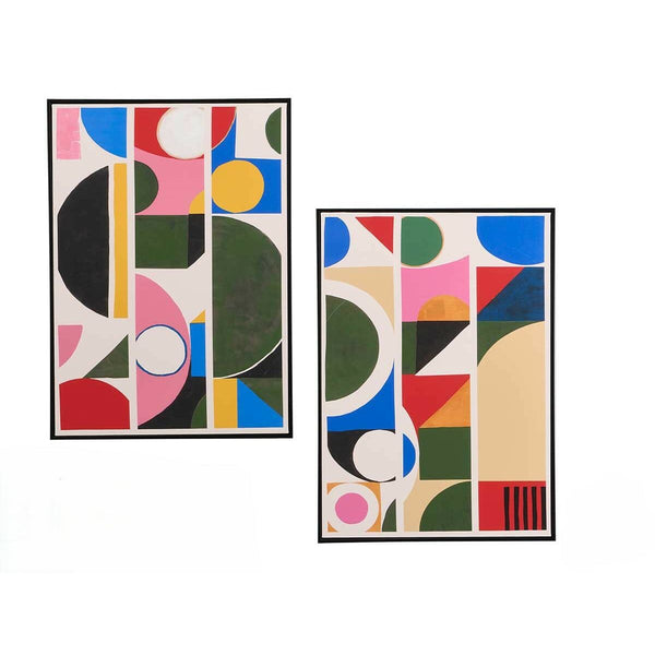 Abstrakti Kangastaulu 50x70 cm (4 osaa)