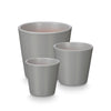 Ibergarden Harmaa Saviruukkusetti, 3 Kappaletta