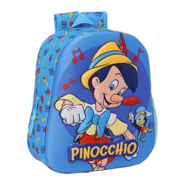 Disney Lasten Reppu Pinochio 3D Sininen