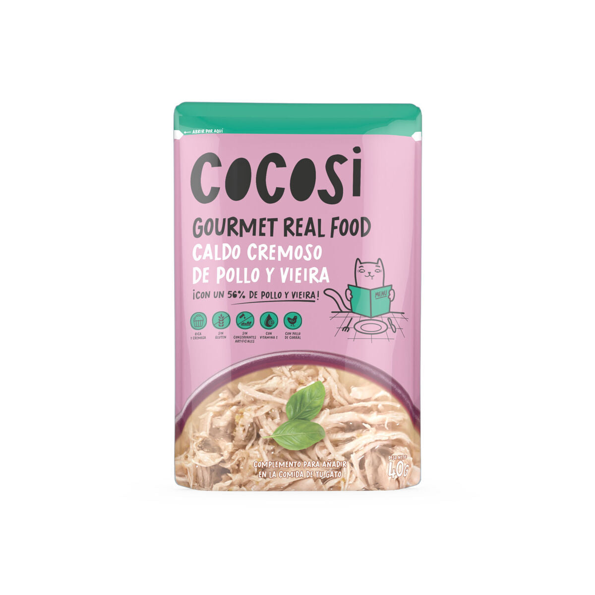 Cocosi Gourmet Kissanruoka Kana 40 g 12 kpl