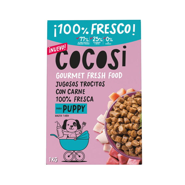 Cocosi Gourmet Märkäruoka Koiranpennuille Possu 1 kg