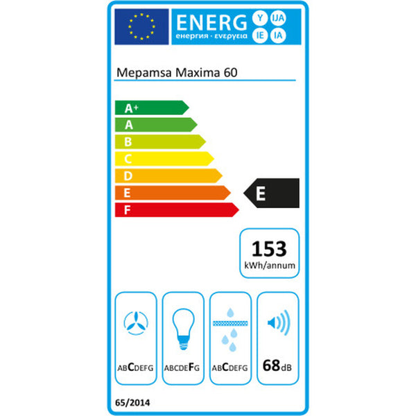 Mepamsa Maxima 60 cm Liesituuletin Teräs