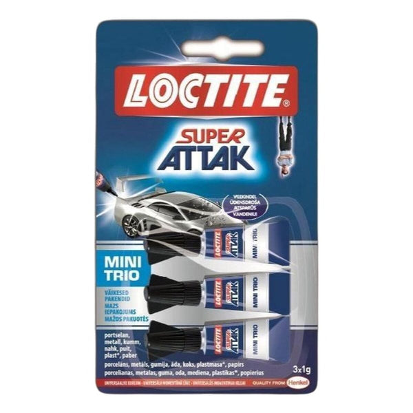 Loctite Super Attak Pikaliima 3x1 g