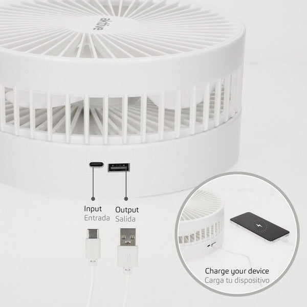 Aktive Ladattava Kannettava Tuuletin 4-osainen