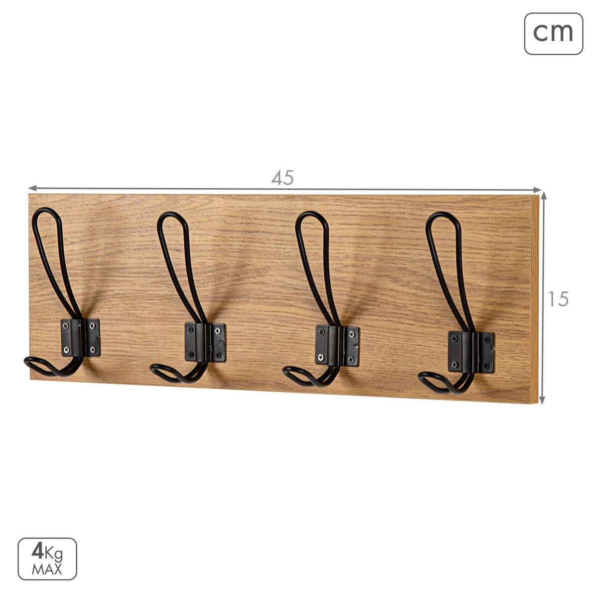 Max Home Takkiteline Puu MDF