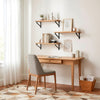Max Home Seinähyllyt Rauta ja Puu MDF 42x12x16 cm