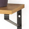 Max Home Seinähyllyt Rauta ja Puu MDF 42x12x16 cm