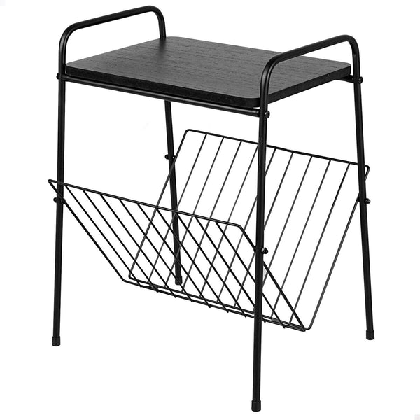 Max Home kahvipöytä, rauta ja puu MDF, 4 osaa