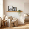 Max Home Puuhyllyt MDF 120 cm (4 kpl)