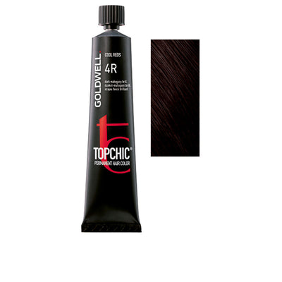 Topchic Permanent Hair Color #4R 60 Ml