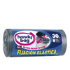 Handy bag elastic fixing roskapussi 30 litraa 15 kpl