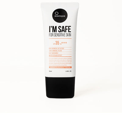 I'm safe sensitive skin spf35+ 50 ml - SUNTIQUE