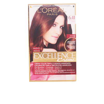 Excellence creme väriaine #6.41-pähkinä 192 ml - L'ORÉAL PARIS