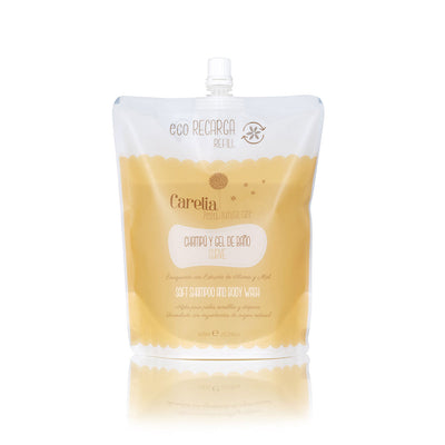 Petits shampoo ja suihkugeeli täyttöpakkaus 600 ml - CARELIA