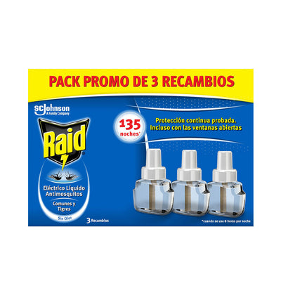 Anti-mosquito protection x 3 varaosaa - RAID