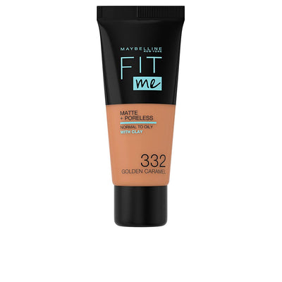 Fit me matte+poreless meikkivoide #332-golden - MAYBELLINE