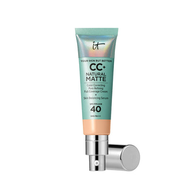 Cc+ Natural Matte Base De Maquillaje En Crema Spf40 #Light Medium 32 Ml