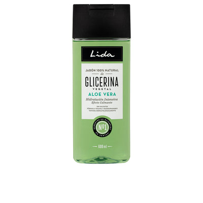 Jabón 100% natural glyseriini ja aloe vera 600 ml - LIDA