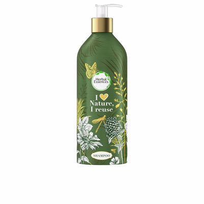 Botella täytettävä aluminio argan shampoo 430 ml - HERBAL