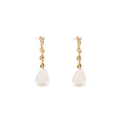 Barton Earrings #Shiny Gold 1 U