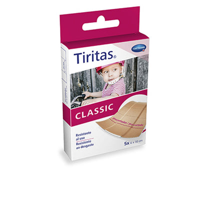 Tiritas classic 6x10cm esileikatut 5 kpl - HARTMANN