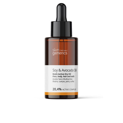 Soy & avocado oil multiaktiivinen kuivaöljy 20.4% 50 ml - SKIN GENERICS