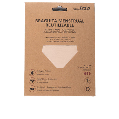 Super Absorption Menstrual Panties #Nude Size M 1 Unit