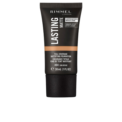 Lasting matte foundation #404-sun beige 30 ml - RIMMEL LONDON