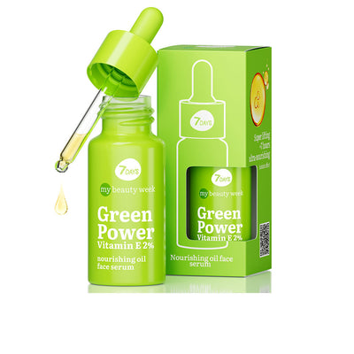 Green power vitamin e 2% ravitseva öljy kasvoseerumi 20 ml - 7DAYS