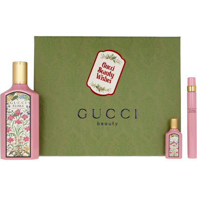 Gucci flora gorgeous gardenia estuche 3 pz - GUCCI
