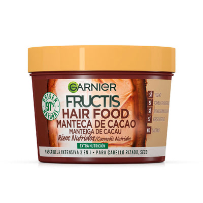 Fructis hair food kaakaovoi-naamio ravitut kiharat 390 ml - GARNIER