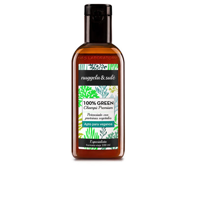 100% green shampoo sopiva vegaaneille 100 ml - NUGGELA & SULÉ