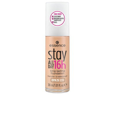 Stay all day 16h pitkäkestoinen meikkivoide #09.5 - soft buff 30 ml - ESSENCE
